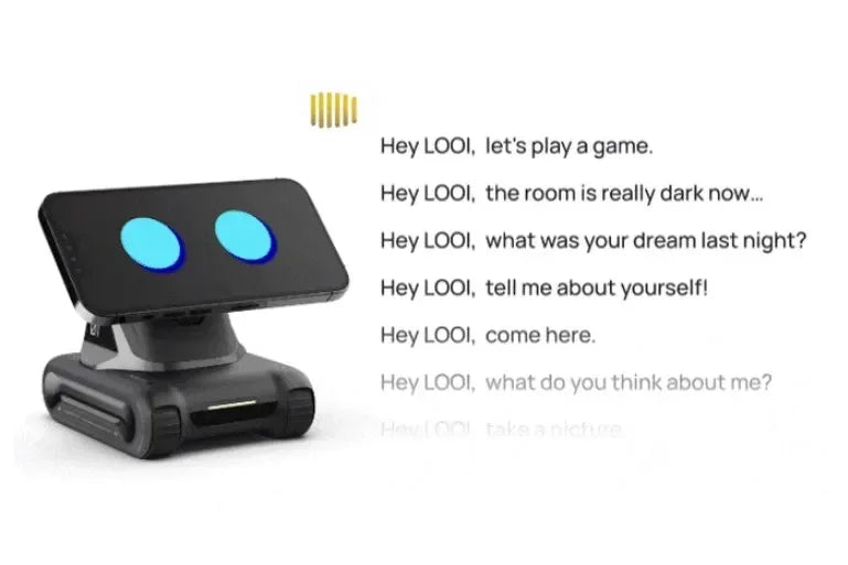 LOOI Smart AI Desktop Robot โ ChatGPT Voice Assistant | Memory, Gesture & Face Recognition | Emotional Support Companion