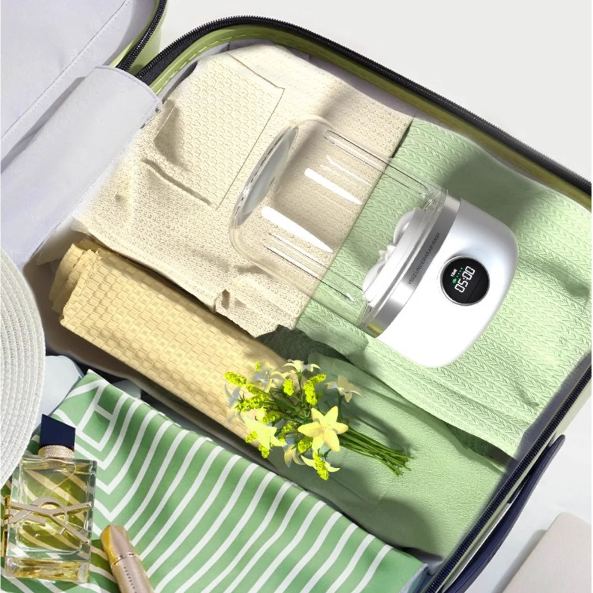 Wireless washing machine portable underwear cleaner 1L
