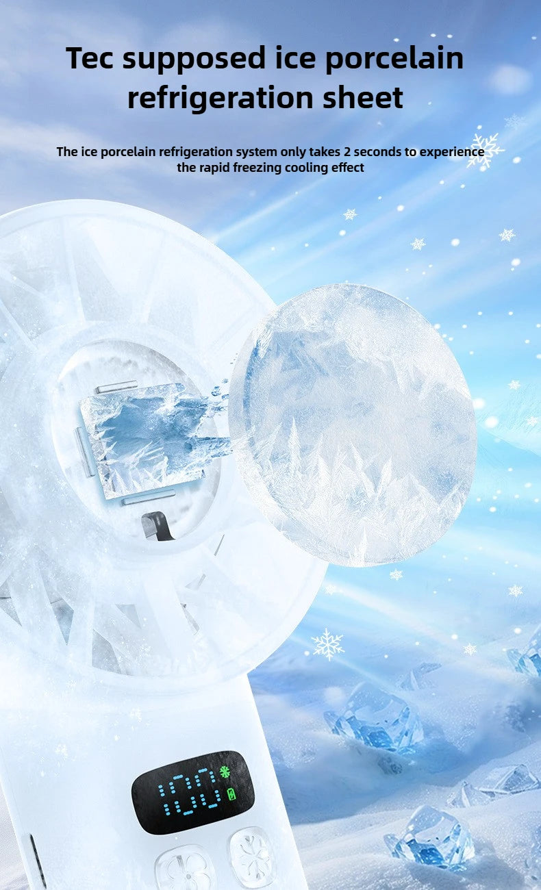 Ice compress high-speed cooling fan