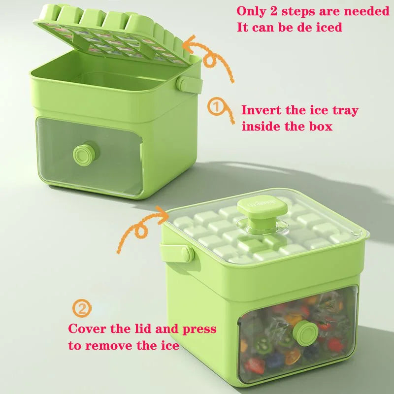 NEW Summer 48 Grid Ice Cube Mold