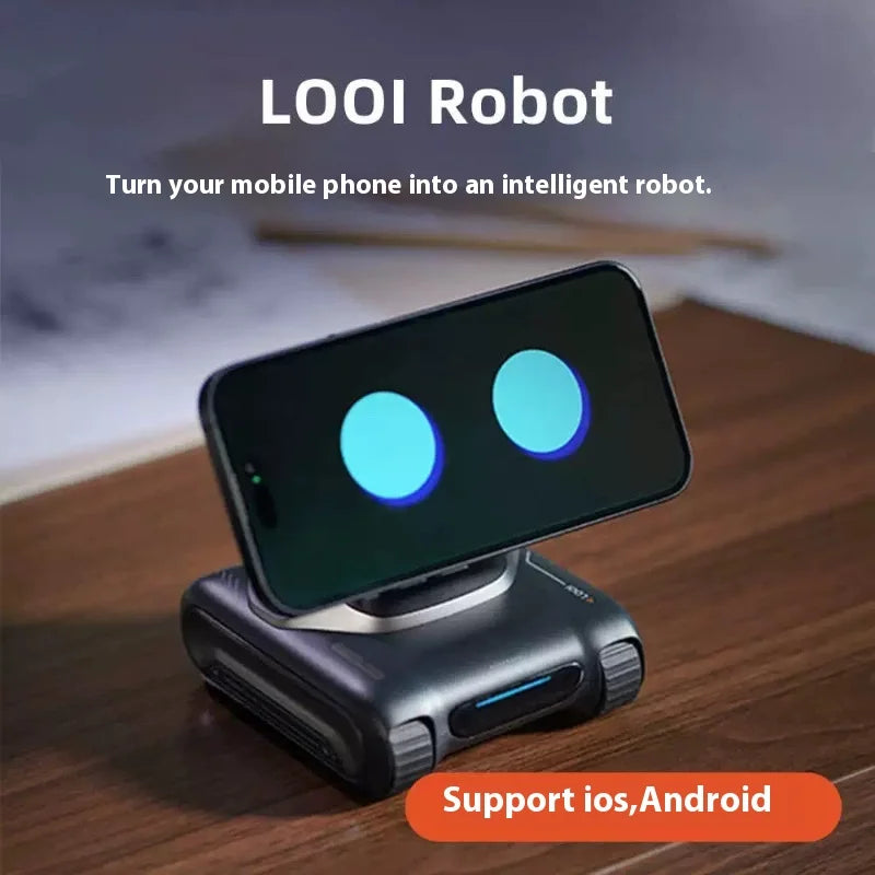 LOOI Smart AI Desktop Robot – ChatGPT Voice Assistant | Memory, Gesture & Face Recognition | Emotional Support Companion