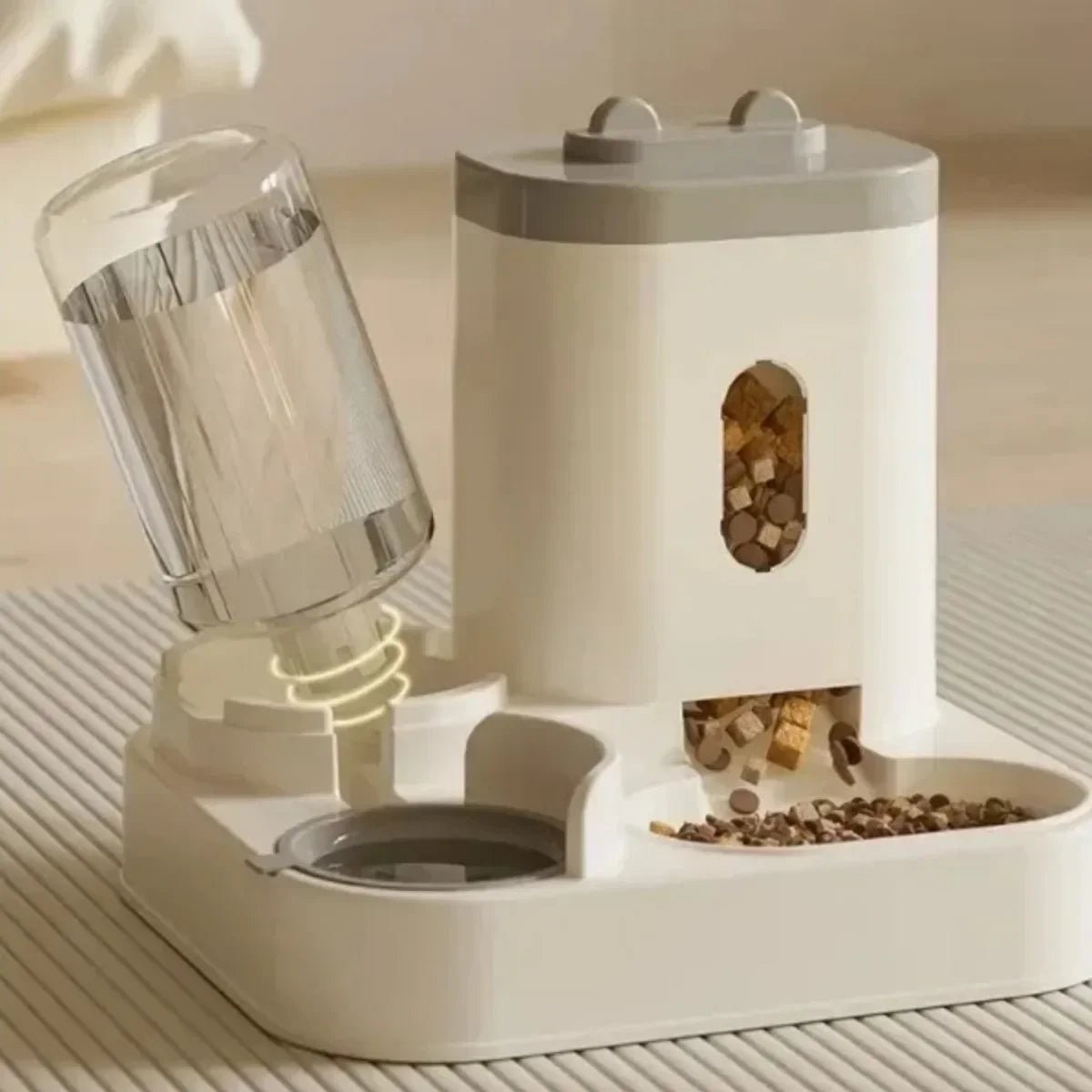 Automatic Pet Feeder And Water Fountain