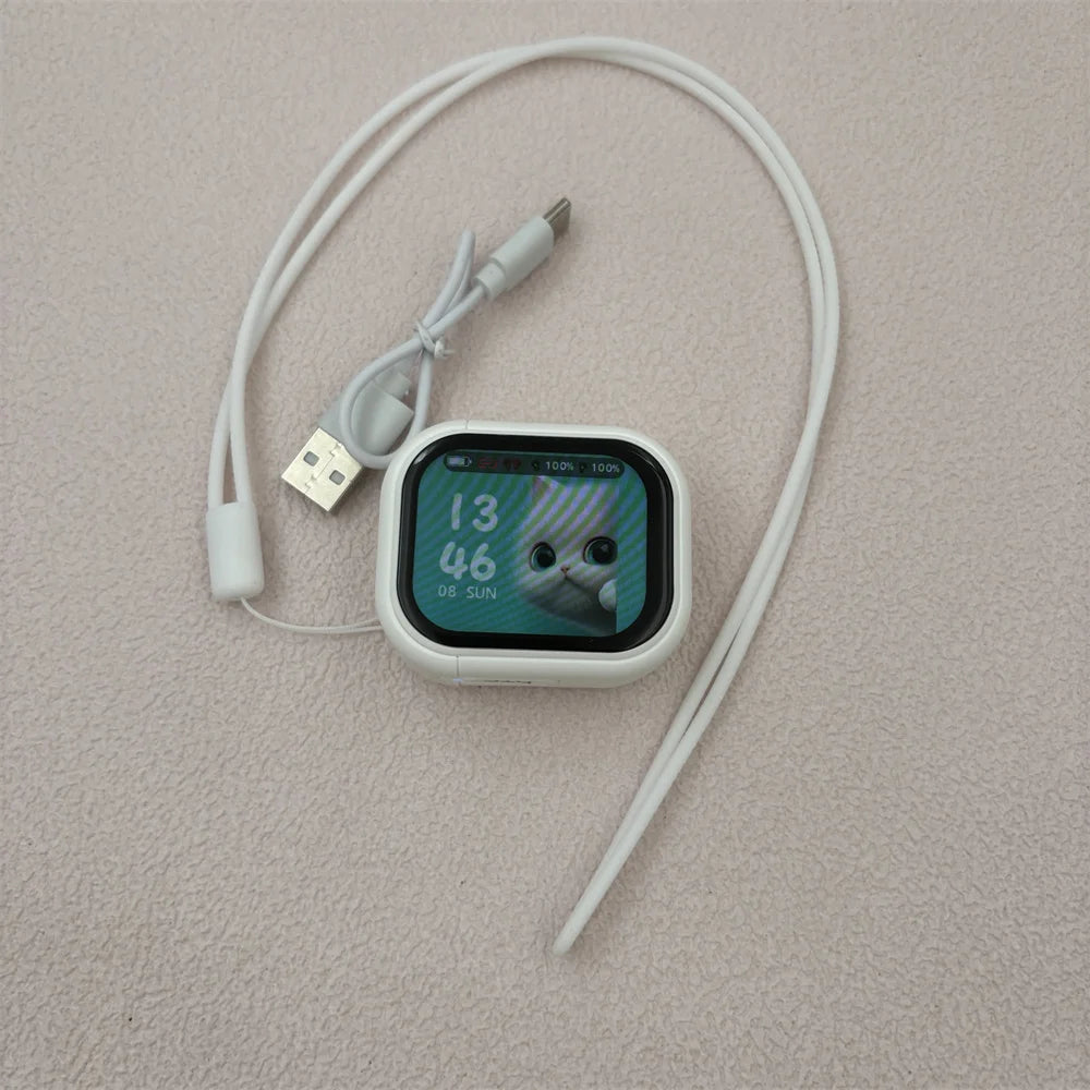 HTC NE20 TWS Bluetooth V6.0 Wireless Earphones AI Translator Earbuds Touch Screen Sport Stereo HD Voice Headphone Long-Last Life