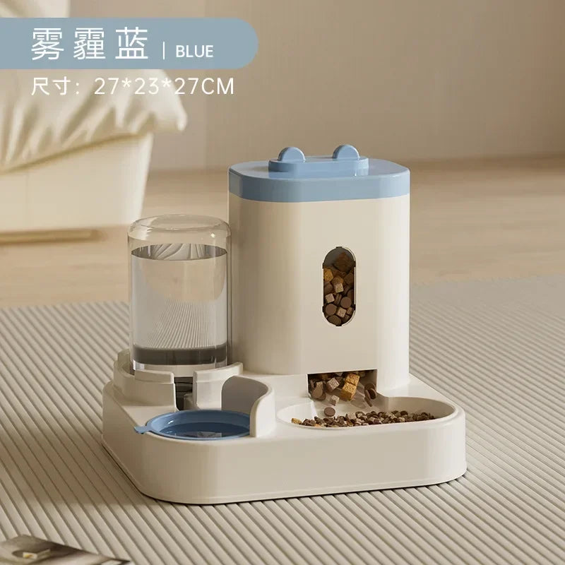 Automatic Pet Feeder And Water Fountain