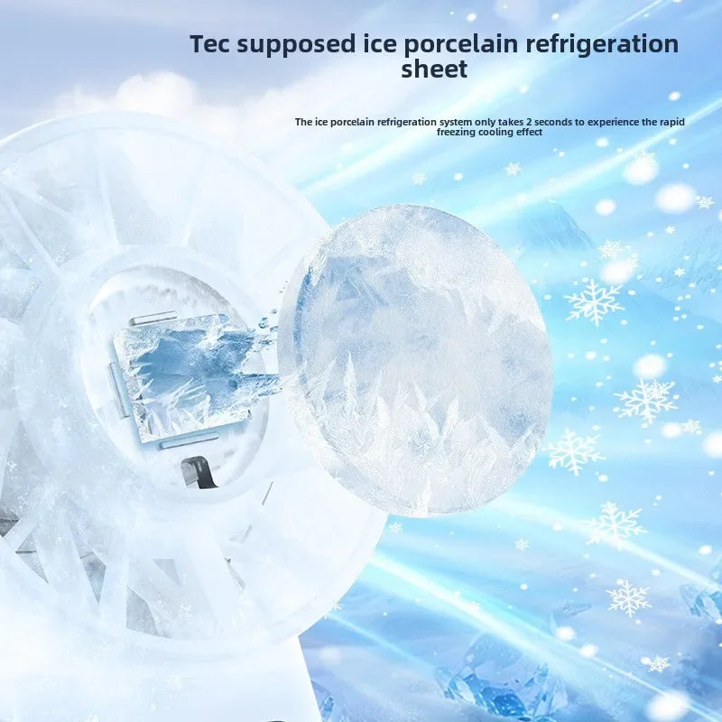 Ice compress high-speed cooling fan