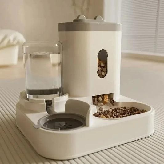 Automatic Pet Feeder And Water Fountain
