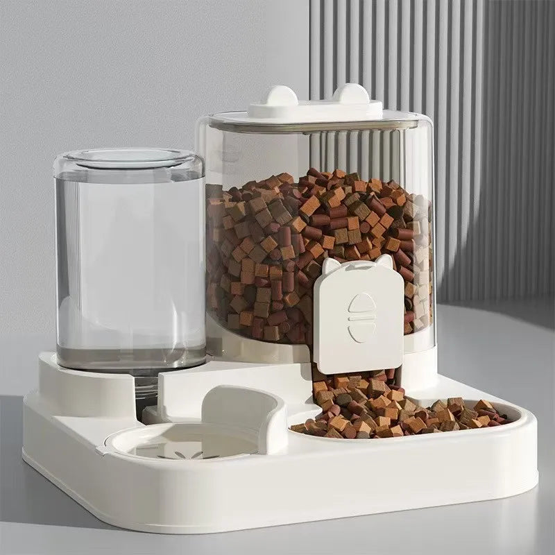 Automatic Pet Feeder And Water Fountain